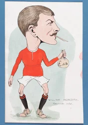 William Meredith, Manchester United (caneta e tinta no papel)